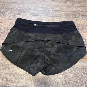 lululemon athletica Women's Dark Camouflage Athletic Shorts